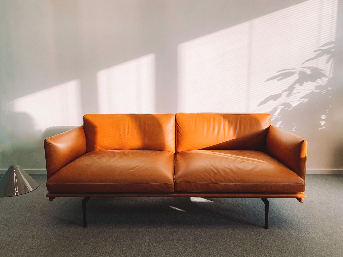 Bank voor een kleine woonkamer